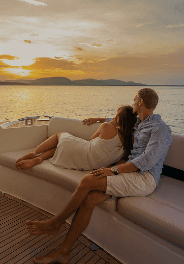 Guests enjoying a cruise experience